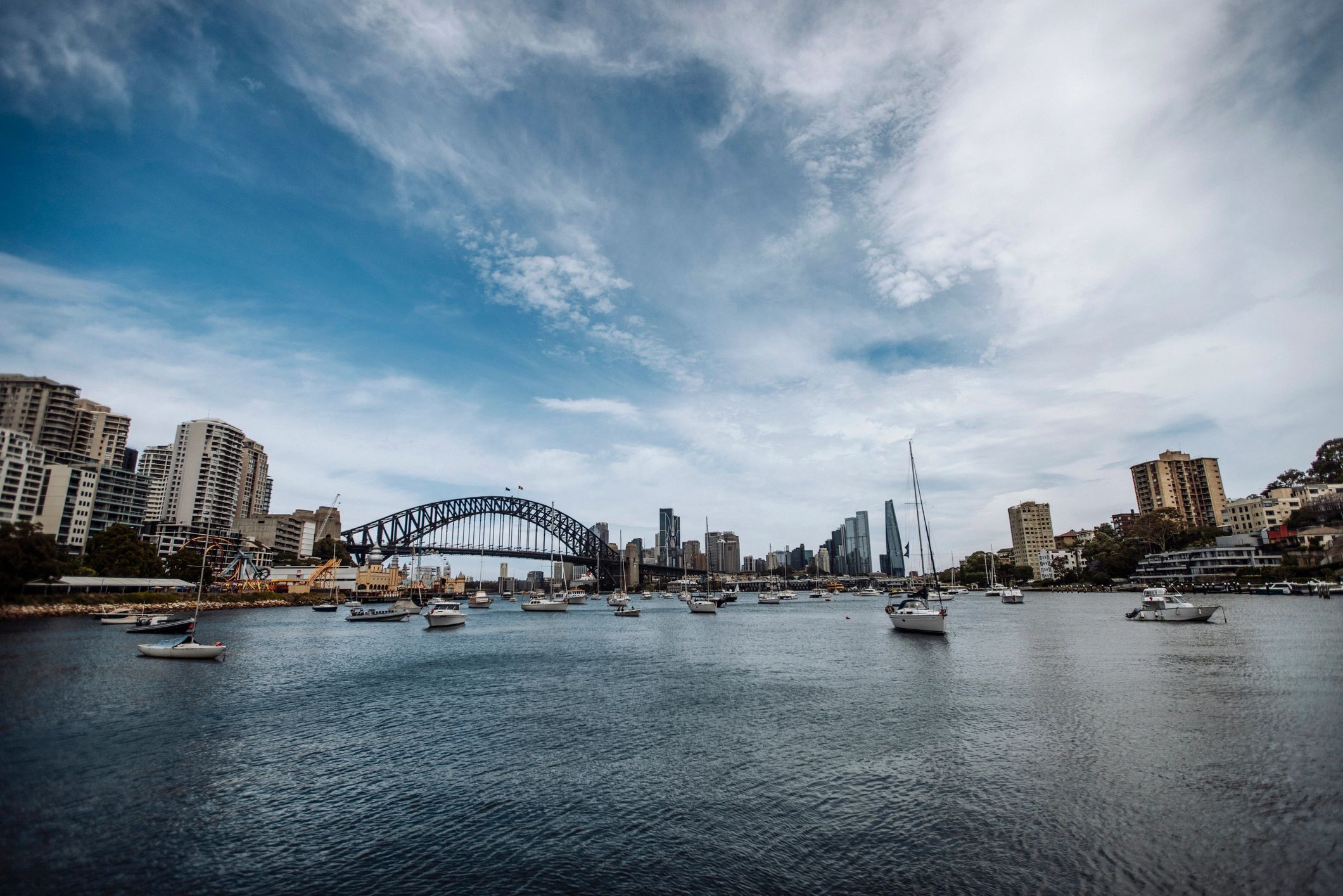 Sydney Harbour Bridge panorama